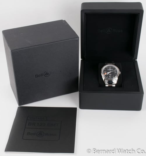 Box / Paper shot of BR 123 GMT 24H