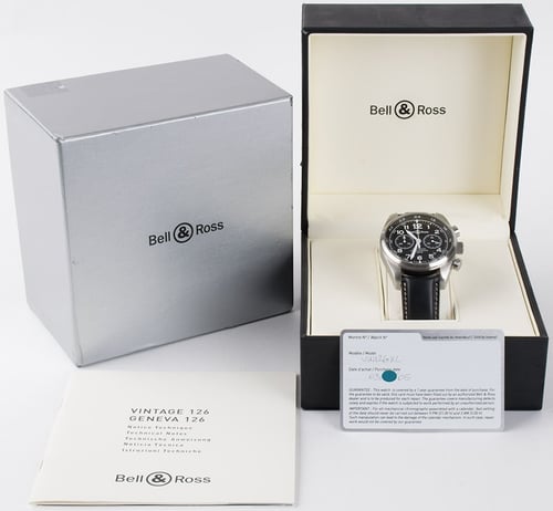 Box / Paper shot of 126 Vintage XL Chronograph