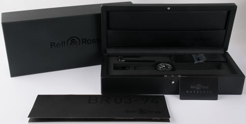 Box / Paper shot of BR 03-94 Black Matte