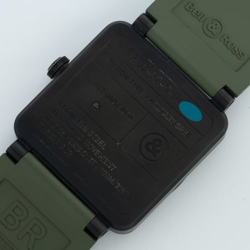 Caseback of BR 03-92 Carbon
