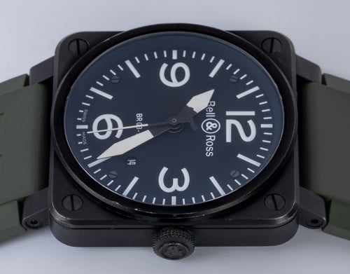 Crown Side Shot of BR 03-92 Carbon