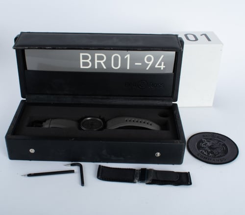 Box / Paper shot of BR 01-94 Chronograph