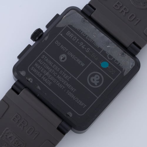 Caseback of BR 01-94 Chronograph