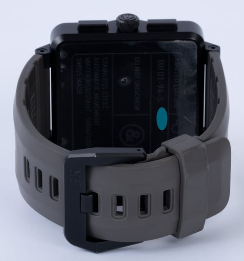 Rear / Band View of BR 01-94 Chronograph