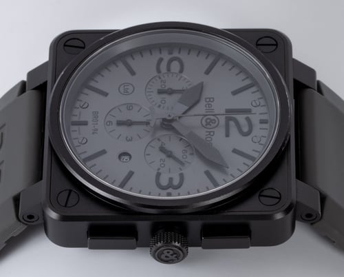 Crown Side Shot of BR 01-94 Chronograph