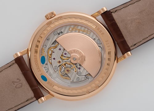 Caseback of Classique Automatic Ultra Slim