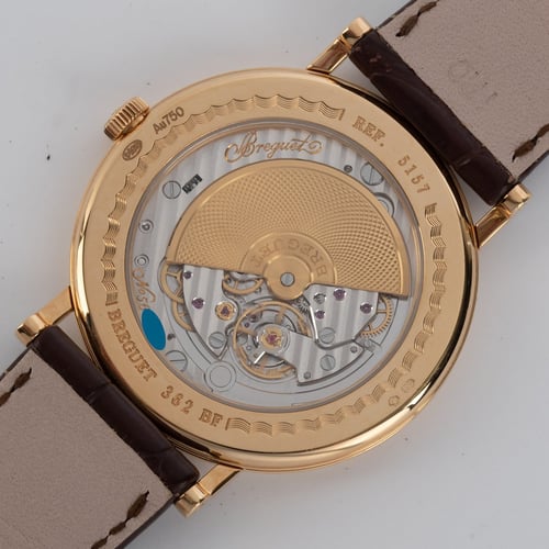 Caseback of Classique Automatic Ultra Slim
