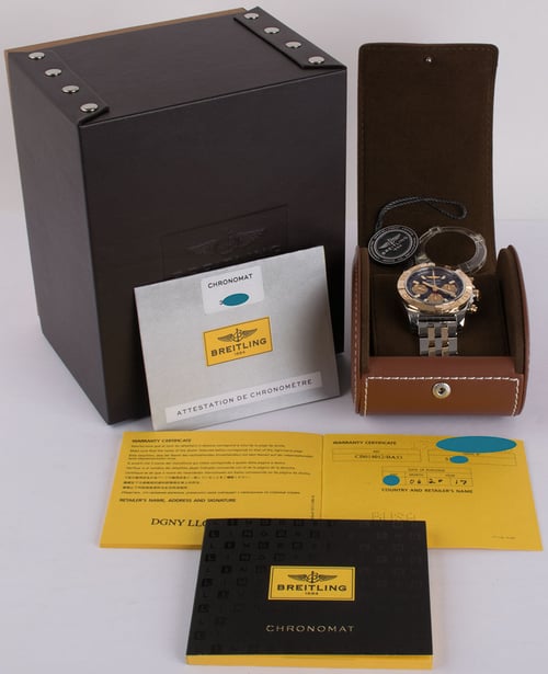 Box / Paper shot of Chronomat 41 B01