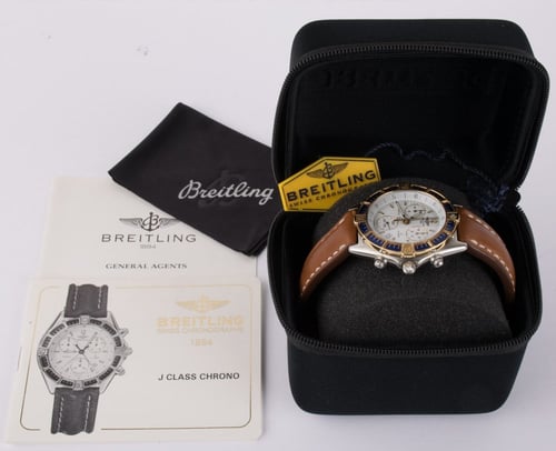 Box / Paper shot of J-Class Chrono