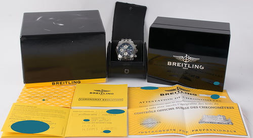 Box / Paper shot of Chronomat Evolution