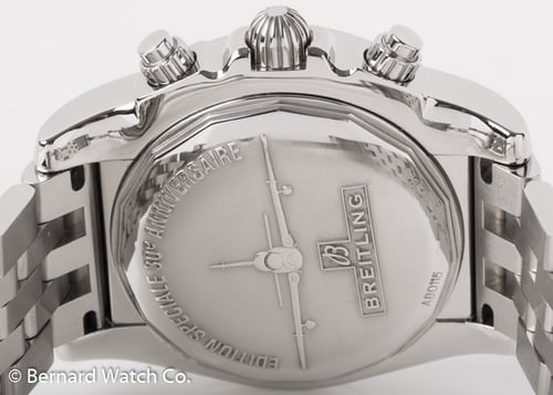 Caseback of Chronomat 44 Airborne