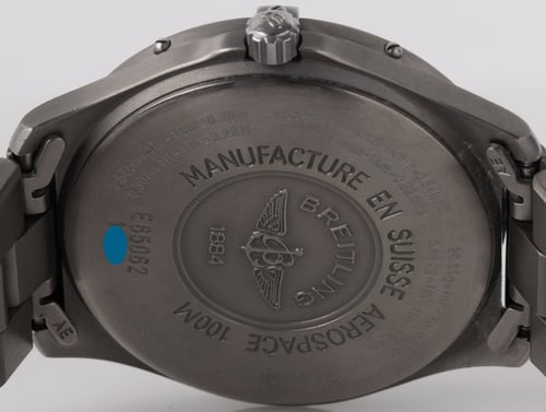 Caseback of Aerospace 'Repetition Minutes'