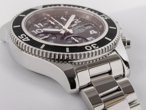 9' Side Shot of Superocean Chronograph 42