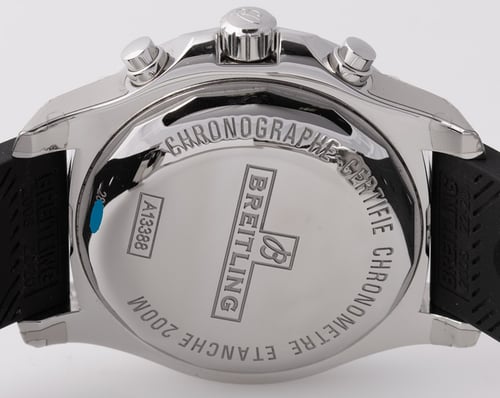 Caseback of Colt 44 Chronograph