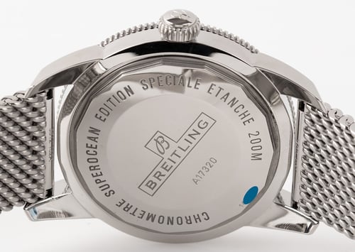 Caseback of SuperOcean Heritage 46