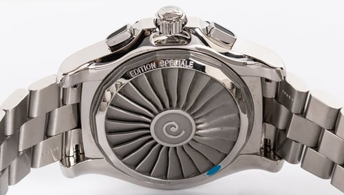 Caseback of Airwolf Raven