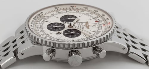 Crown Side Shot of Navitimer Heritage Chronograph
