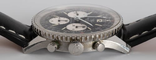 Crown Side Shot of Navitimer 806 'Twin Jets'