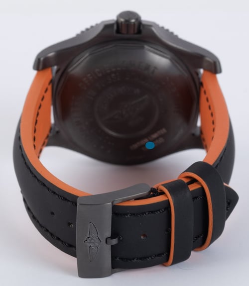 Rear / Band View of SuperOcean 44 Boutique Orange