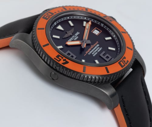 9' Side Shot of SuperOcean 44 Boutique Orange