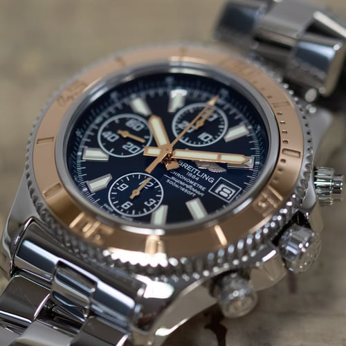 Extra Shot of SuperOcean Chronograph