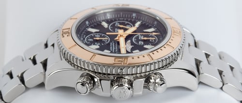 Crown Side Shot of SuperOcean Chronograph
