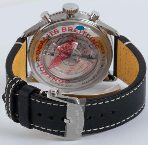 Rear / Band View of Super Avi B04 Chrono GMT 46