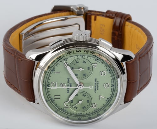 Front View of Premier B09 Chronograph 40