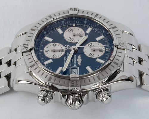 Crown Side Shot of Chronomat Evolution