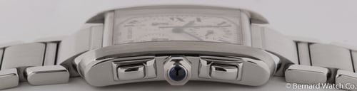 Crown Side Shot of Tank Francaise Chronograph