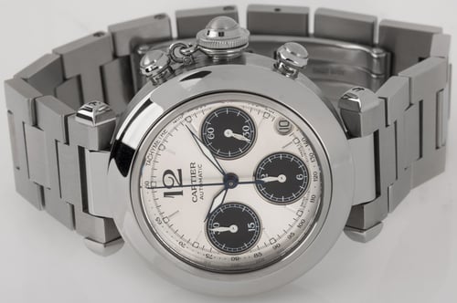 Front View of Pasha C Chronograph