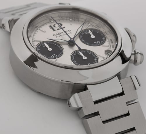 9' Side Shot of Pasha C Chronograph