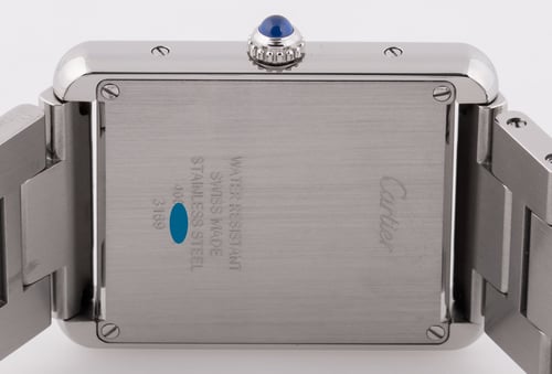 Caseback of Tank Solo