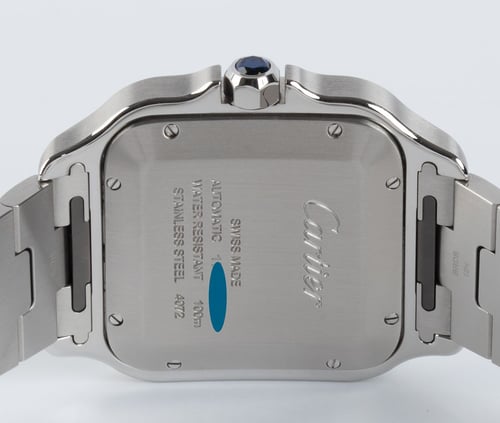 Caseback of Santos De Cartier - Large