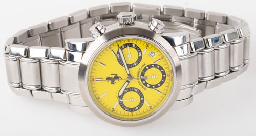 Front View of Ferrari Chronograph