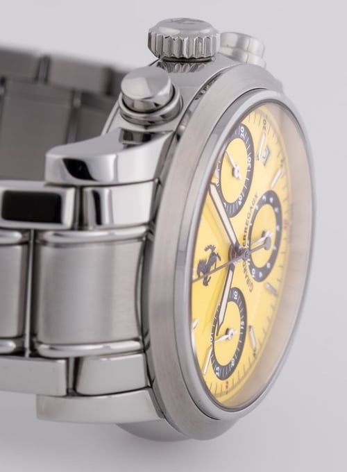 Dial Shot of Ferrari Chronograph