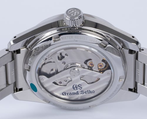 Caseback of Heritage Spring Drive 'Katana'