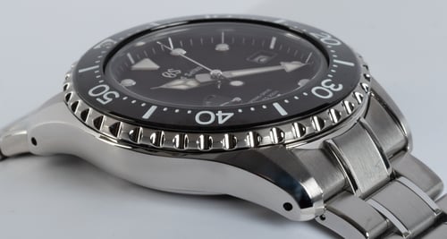 9' Side Shot of Spring Drive Diver