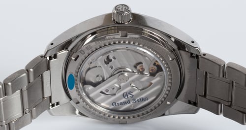 Caseback of Heritage 'Snowflake'