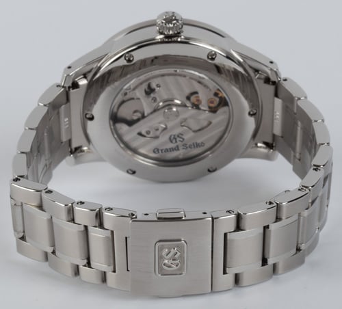 Rear / Band View of Spring Drive GMT Elegance 'Autumn Kanro'