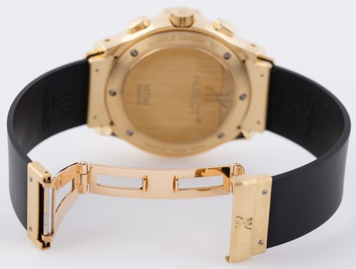 Open Clasp Shot of Elegant Chronograph