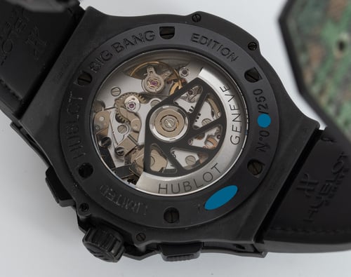 Caseback of Big Bang Camo Jungle