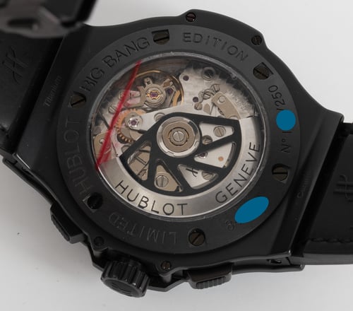 Caseback of Big Bang Camo Desert