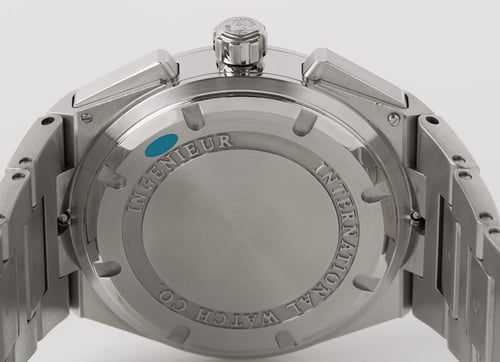 Caseback of Ingenieur Chronograph