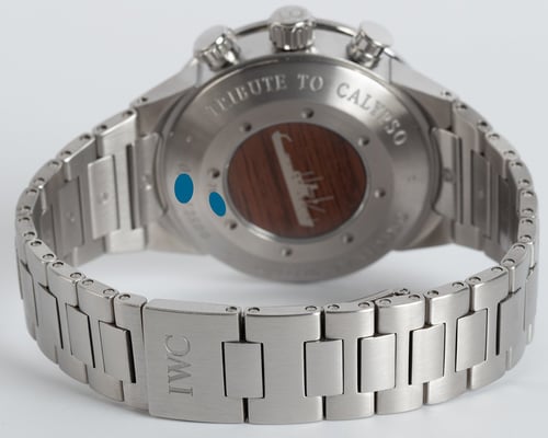 Rear / Band View of Aquatimer Chronograph 'Cousteau' Tribute to Calypso
