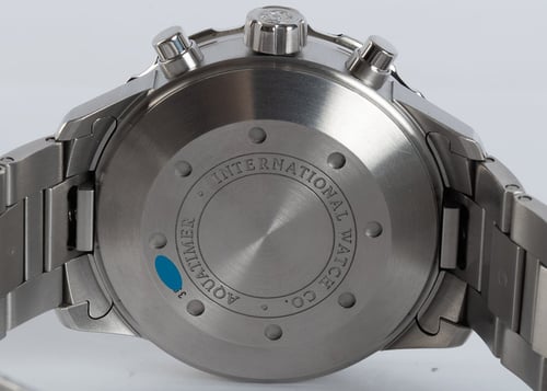 Caseback of Aquatimer Chronograph