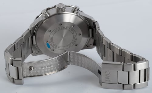 Open Clasp Shot of Aquatimer Chronograph