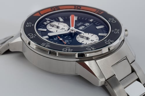9' Side Shot of Aquatimer Chronograph