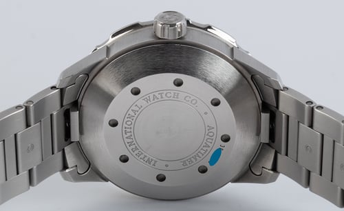 Caseback of Aquatimer 2000