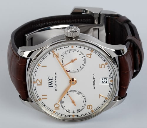 Front View of Portugieser Automatic 7-Day Power Reserve